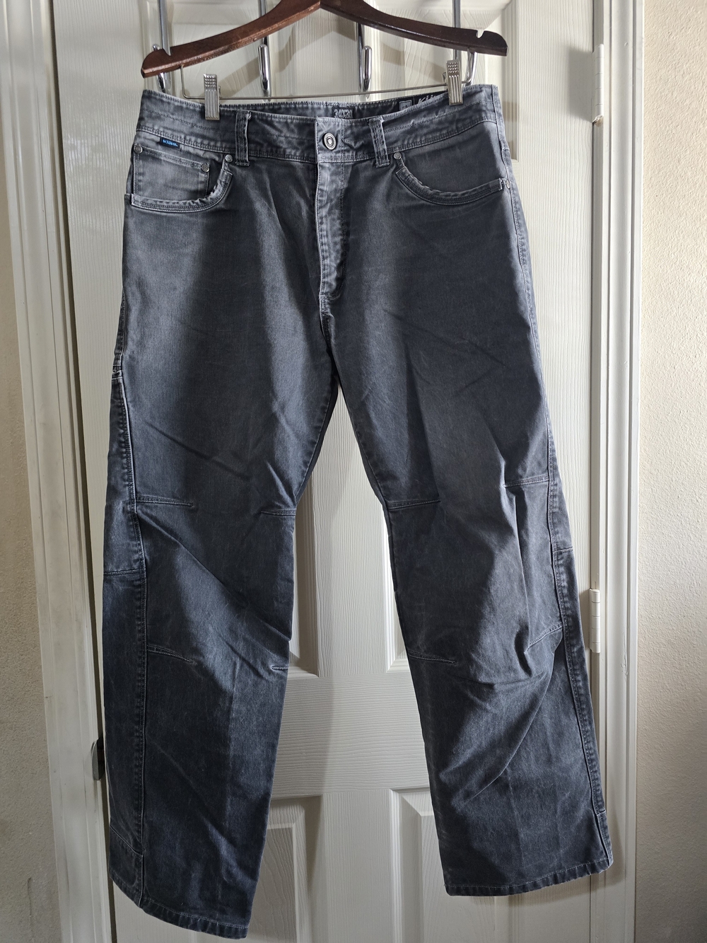 Men's KUHL Vintage Pantina DyeJeans Charcoal Gray34x30